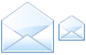 Open envelope icons