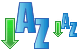 Sorting A-Z icons