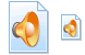 Sound document icons