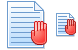 Text file error icons