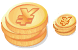 Yen coins