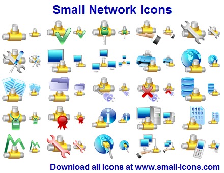 Small Network Icons 2013.1 screenshot