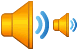 Sound volume icons