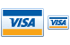 Visa credit card icons