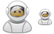 Astronaut icons