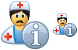 Doctor info icons