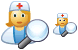 Search nurse icons