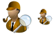 Detective icons