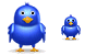 Twitter bird ico