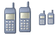 Cell phones icon
