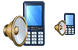 Mobile sound icon