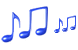 Music notes icon