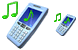 Phone music icon