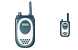 Portable radio transmitter icon