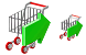 Check out cart icons