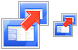 Data transfer icons