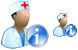 Doctor info icons
