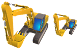 Excavator icons