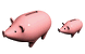 Piggy-bank icons