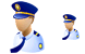 Police officer icons