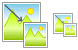 Resize image icons