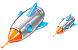 Rocket icons