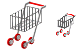 Shopping cart icons