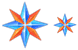 Wind rose icons