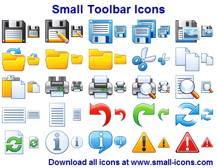 Small Toolbar Icons 2013.1 screenshot