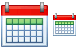 Calendar icons