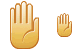 Hand icons