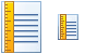 Vertical ruler icons