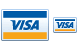 Visa card icons