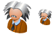 Einstein icons