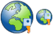 Internet access icons