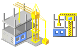 Building construction icons