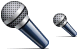 Microphone icons