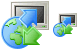 PC-Web synchro- nization icons
