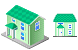 Small house icons