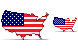 USA map ICO